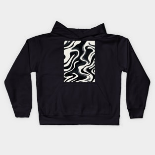 Zebra Mirage Kids Hoodie